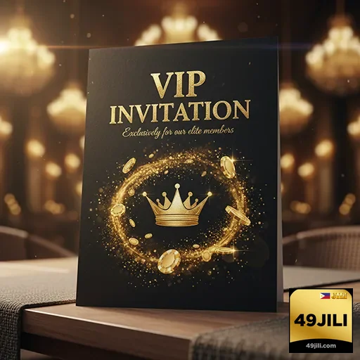 VIP player enjoying exclusive benefits at 49jili Casino