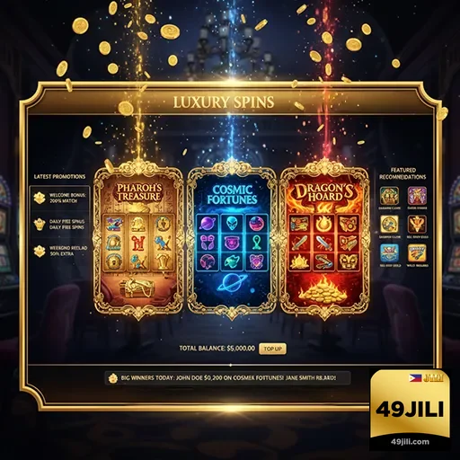 VIP player enjoying exclusive promotions at 49jili